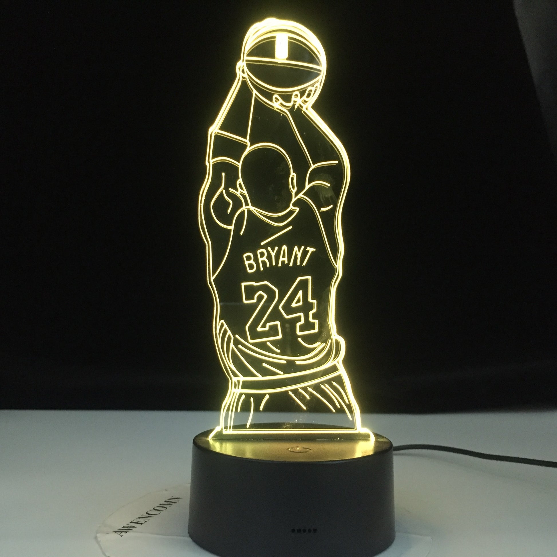 Basketball 3D illusion lamp as a perfect gift for basketball enthusiasts